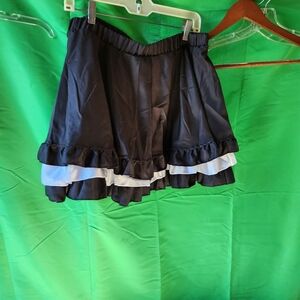 Women's Cosplay Maid Skirt Halloween Costume Kawaii Ruffled Skirt